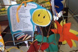 les arbres à poèmes des écoles de Lectoure et Saint Mézard